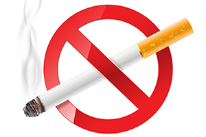 What is the link between smoking and high cholesterol?
