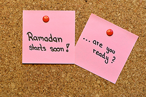 Preparations prior to fasting during Ramadan