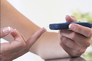 How do I measure blood  glucose at home?